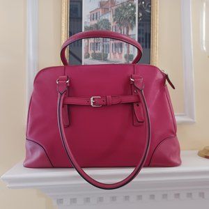 Pink Tumi handbag